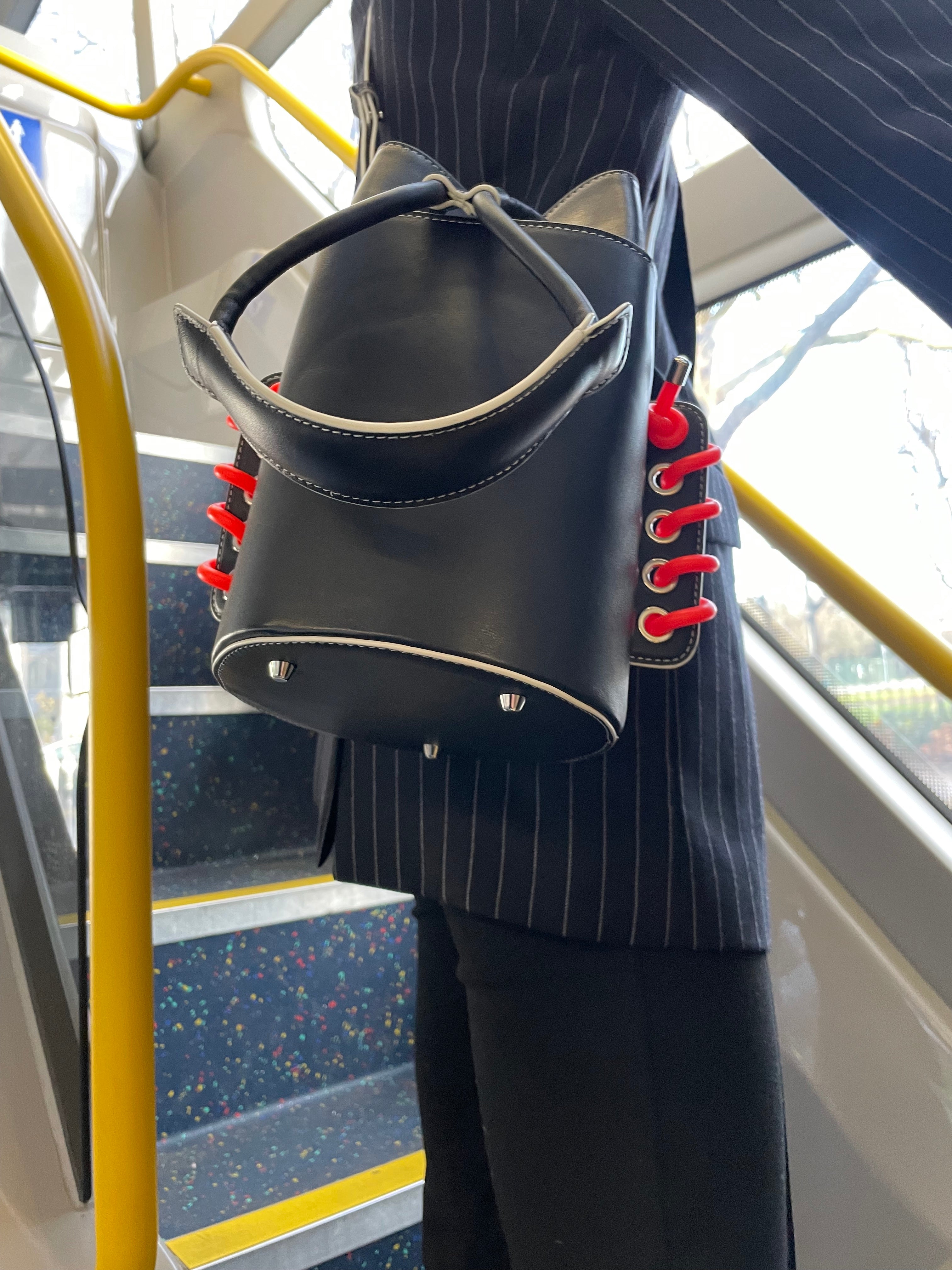 Bucket Bag in Black [Customisable] – SCOTRIA