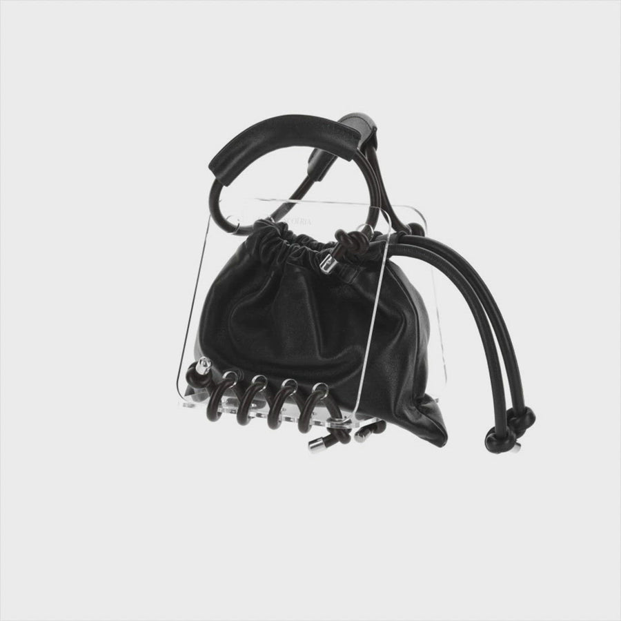Berg Bag in Black [Customisable]